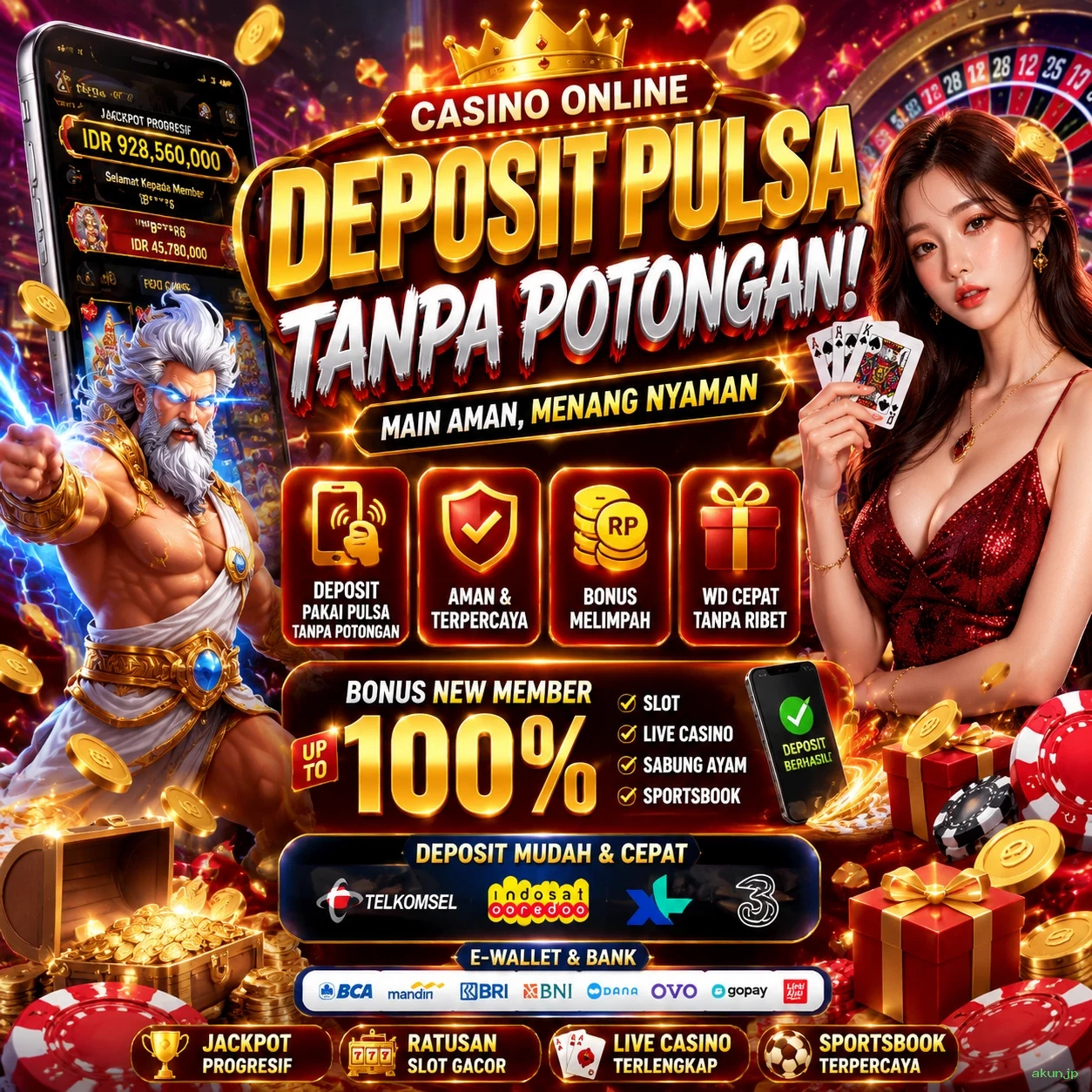 akunjp Bonus Menarik